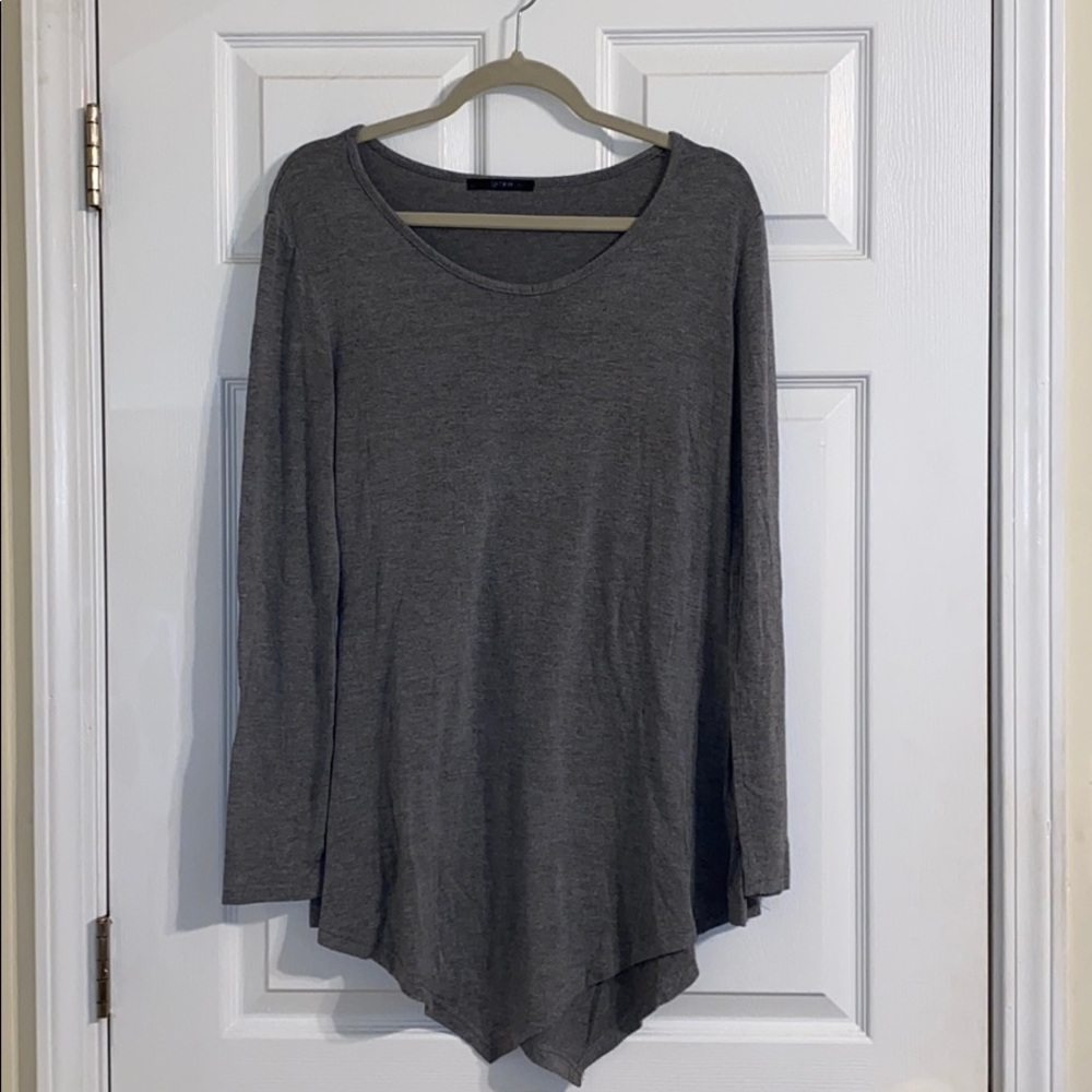 Gray top/tunic